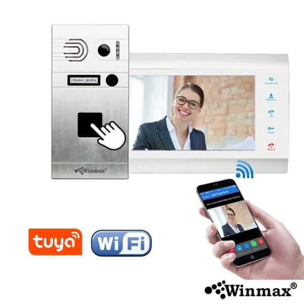Video Door Bell Finger Print Video Intercom Winmax AHDW-902