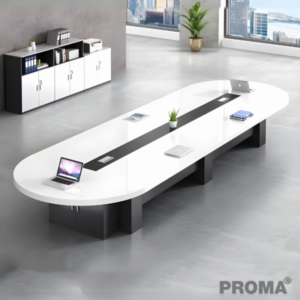 โต๊ะประชุมขนาดใหญ่ โต๊ะประชุมสำนักงาน 10-12 คน Executive Meeting Table 10-12 Person Conference Table