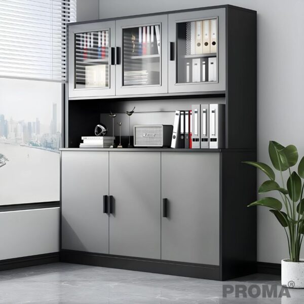 ตู้เก็บเอกสารอเนกประสงค์ ดีไซน์โมเดิร์น แข็งแรง Multi-purpose filing cabinet Modern and strong design.
